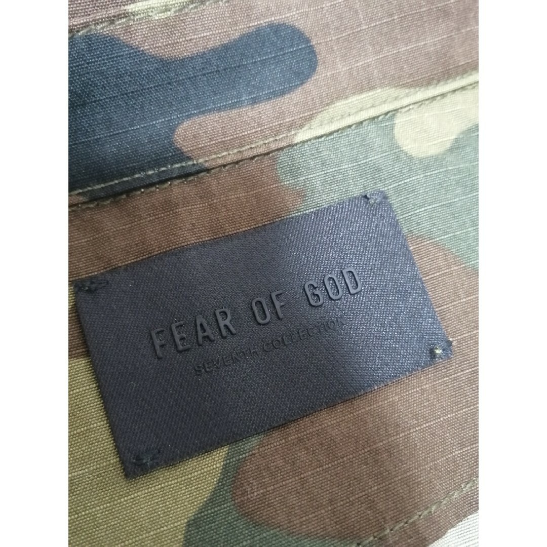 FEAR OF GOD(フィアオブゴッド)の★新品・メンズ★【FEAR OF GOD 】ミリタリーブルゾン　カモフラ　S　綿 メンズのジャケット/アウター(ミリタリージャケット)の商品写真