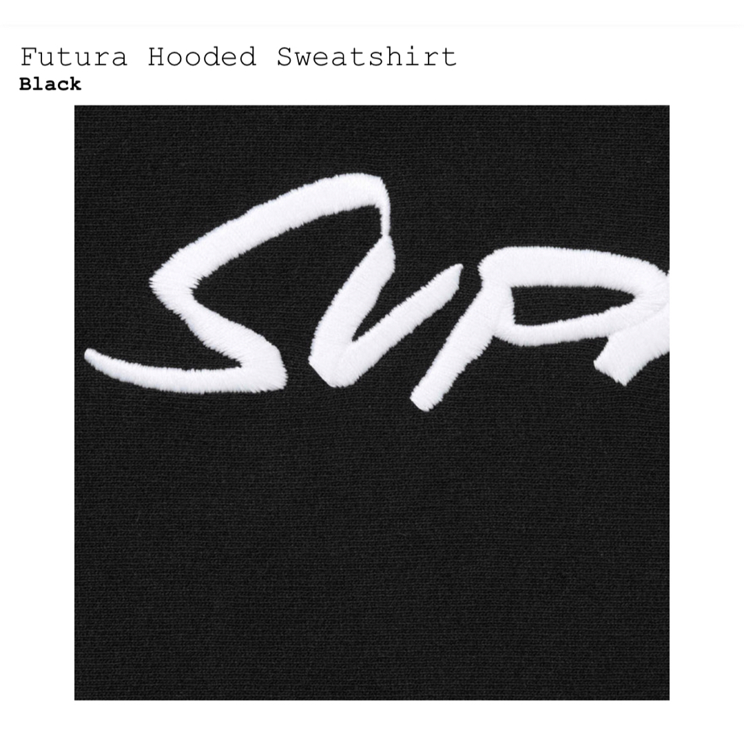 Supreme(シュプリーム)のSupreme Futura Hooded Sweatshirt Black L メンズのトップス(パーカー)の商品写真