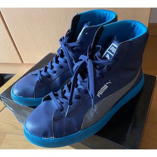 プーマ(PUMA)のPUMA atmos ARCHIVE LITE MID Lブルースニーカー中古品(スニーカー)