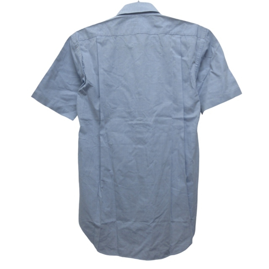 BALMAIN(バルマン)のバルマン BALMAIN シャツ 半袖 ライトブルー系 Lサイズ相当 メンズのトップス(シャツ)の商品写真