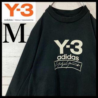 ワイスリー(Y-3)の【即完売モデル】ワイスリー★センター刺繍ロゴ入りスウェット ヨウジヤマモト(スウェット)