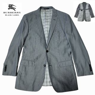 BURBERRY BLACK LABEL - 【極美品】バーバリーブラックレーベル 裏ノバチェック柄 テーラードジャケット