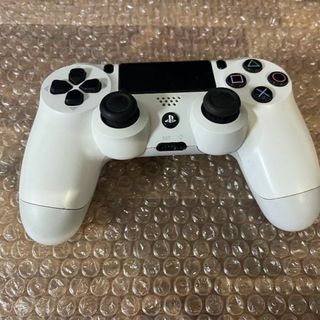 ソニー(SONY)の【ジャンク】コントローラー(DUALSHOCK 4)ホワイト CUH-ZCT1J(その他)