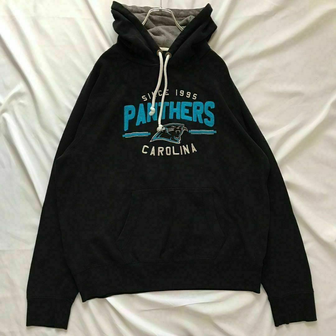 athletias パーカー フットボールチームcarolina panters メンズのトップス(パーカー)の商品写真