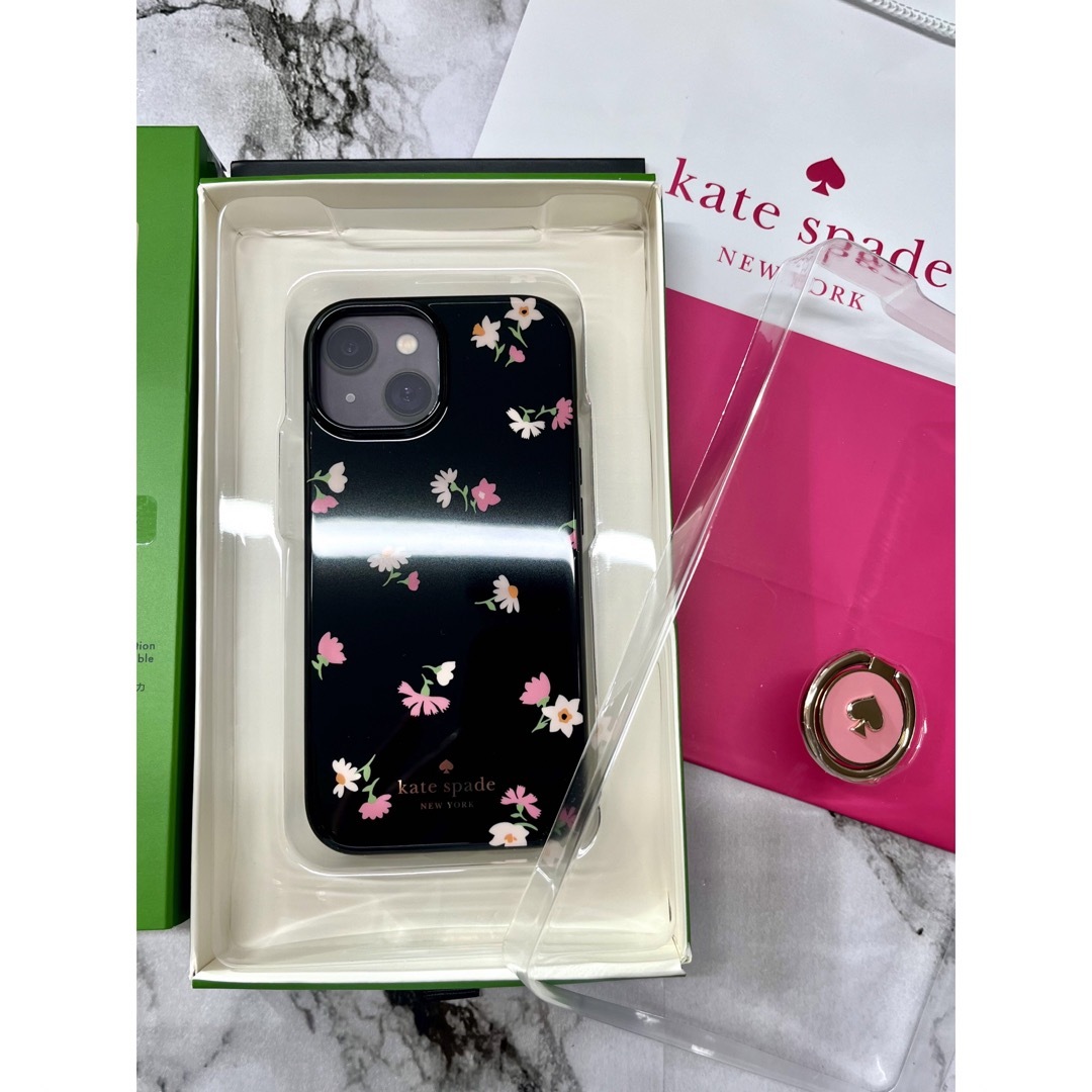 kate spade new york(ケイトスペードニューヨーク)の【新品未使用】03 ケイトスペード iPhone15 iPhoneケース　スマホ スマホ/家電/カメラのスマホアクセサリー(iPhoneケース)の商品写真