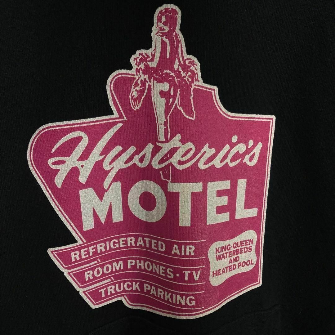 HYSTERIC GLAMOUR(ヒステリックグラマー)の【希少モデル】ヒステリックグラマー★ヒスガール パーカー 黒 入手困難 即完売 メンズのトップス(パーカー)の商品写真