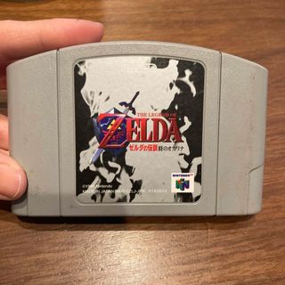 ニンテンドウ64(NINTENDO 64)のNINTENDO64  ソフト　ゼルダの伝説時のオカリナ(家庭用ゲームソフト)