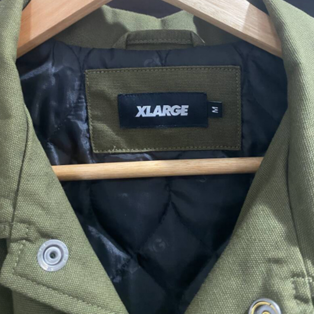 XLARGE(エクストララージ)のXLARGE clothing  ブルゾン　カーキ色 メンズのジャケット/アウター(ブルゾン)の商品写真