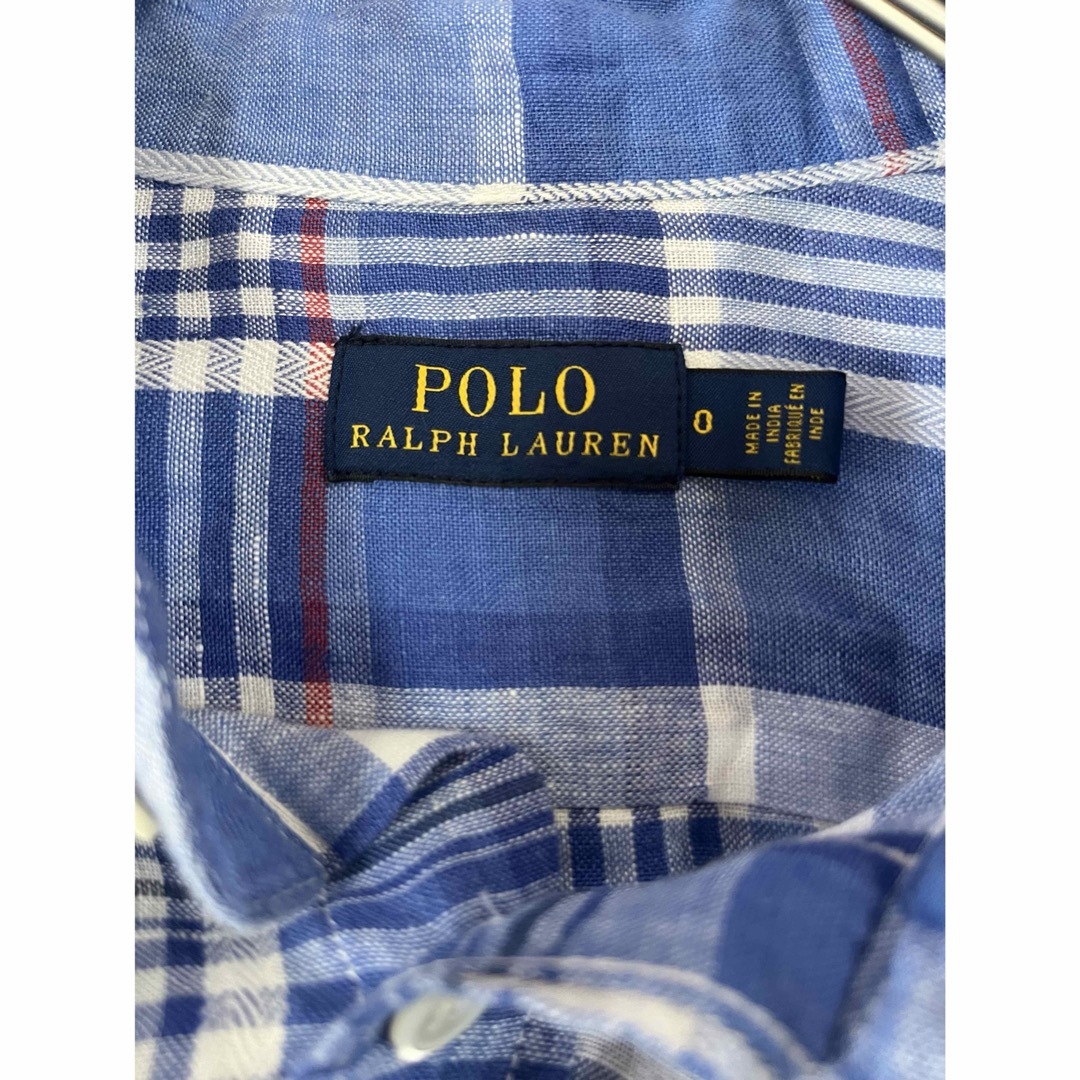 POLO RALPH LAUREN(ポロラルフローレン)の美品　ポロ　ラルフローレン　ロング　ワンピース　シャツ　チェック　人気　完売 レディースのワンピース(ロングワンピース/マキシワンピース)の商品写真