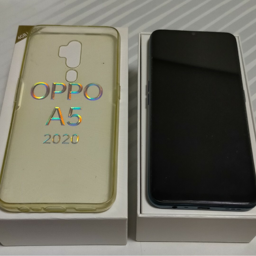 OPPO(オッポ)のジャンク　oppo A5 2020 スマホ/家電/カメラのスマートフォン/携帯電話(スマートフォン本体)の商品写真