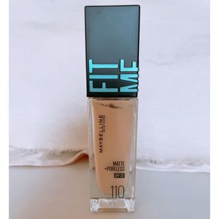 メイベリン(MAYBELLINE)のフィットミー リキッド ファンデーション R 【マット】110(ファンデーション)