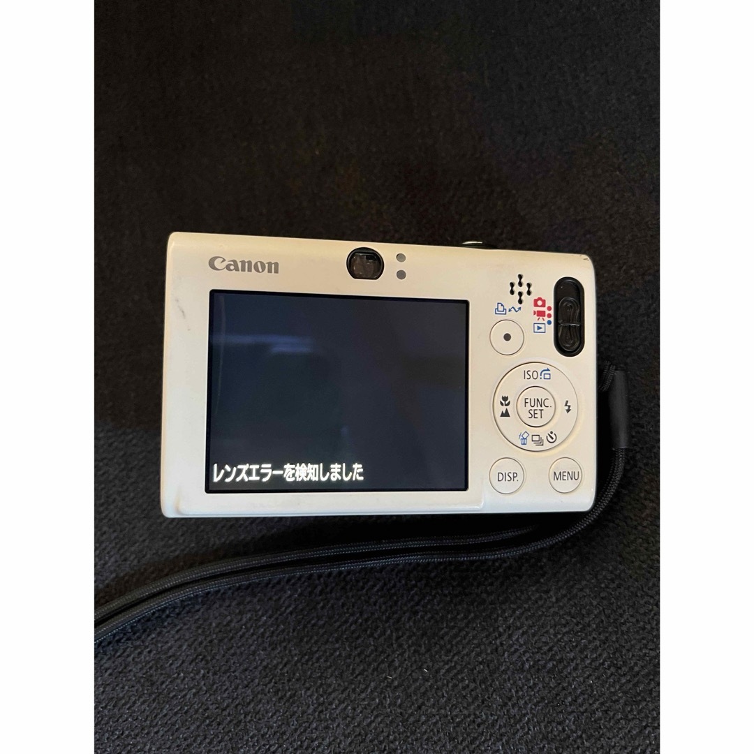 Canon(キヤノン)のCanon IXY DIGITAL 20 IS  ホワイト【ジャンク品】 スマホ/家電/カメラのカメラ(コンパクトデジタルカメラ)の商品写真