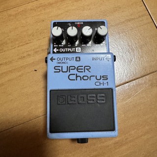 ボス(BOSS)のBOSS SUPER Chorus ch1(エフェクター)