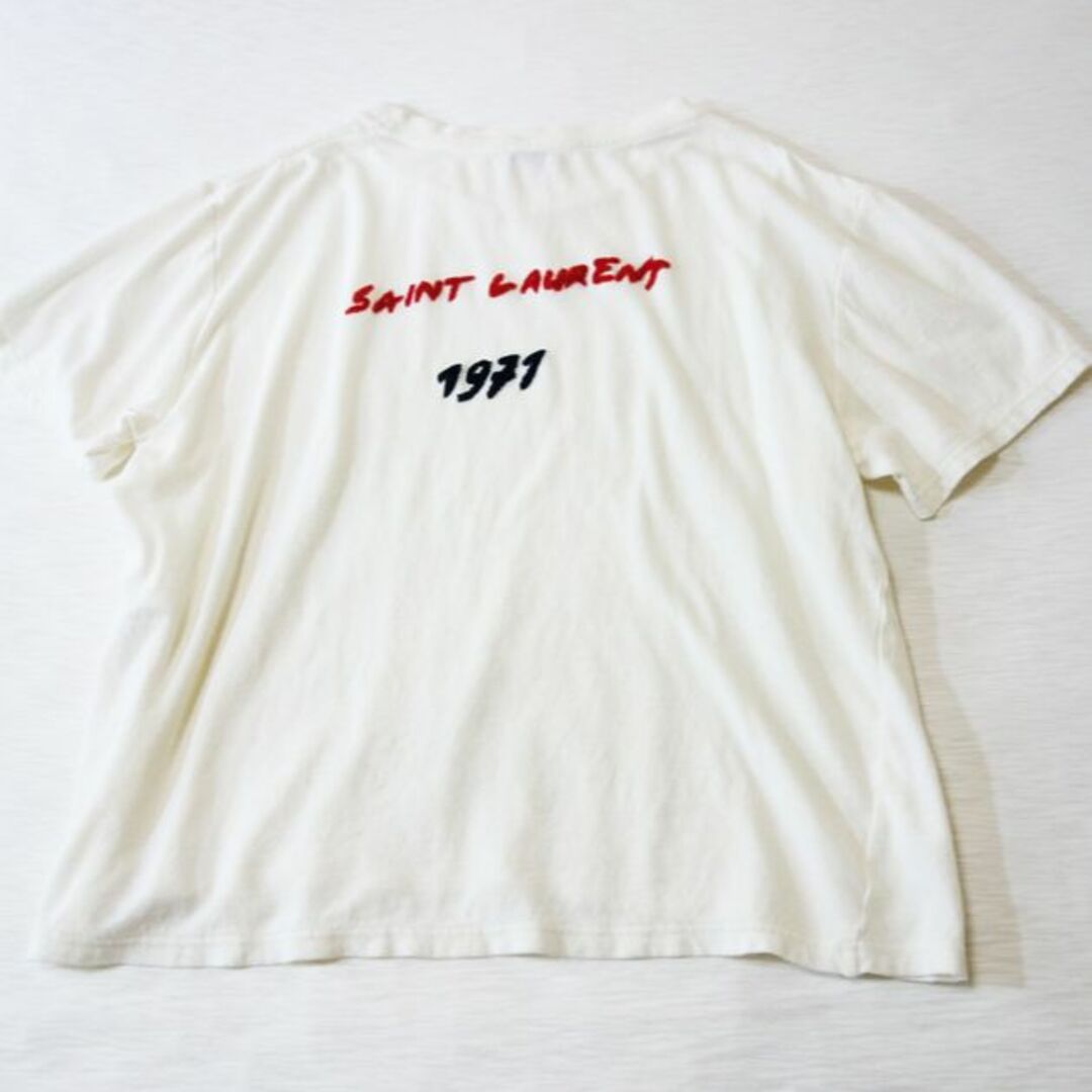 Saint Laurent(サンローラン)のサンローラン SAINT LAURENT1971ロゴ Tシャツ M /アンソニー レディースのトップス(Tシャツ(半袖/袖なし))の商品写真