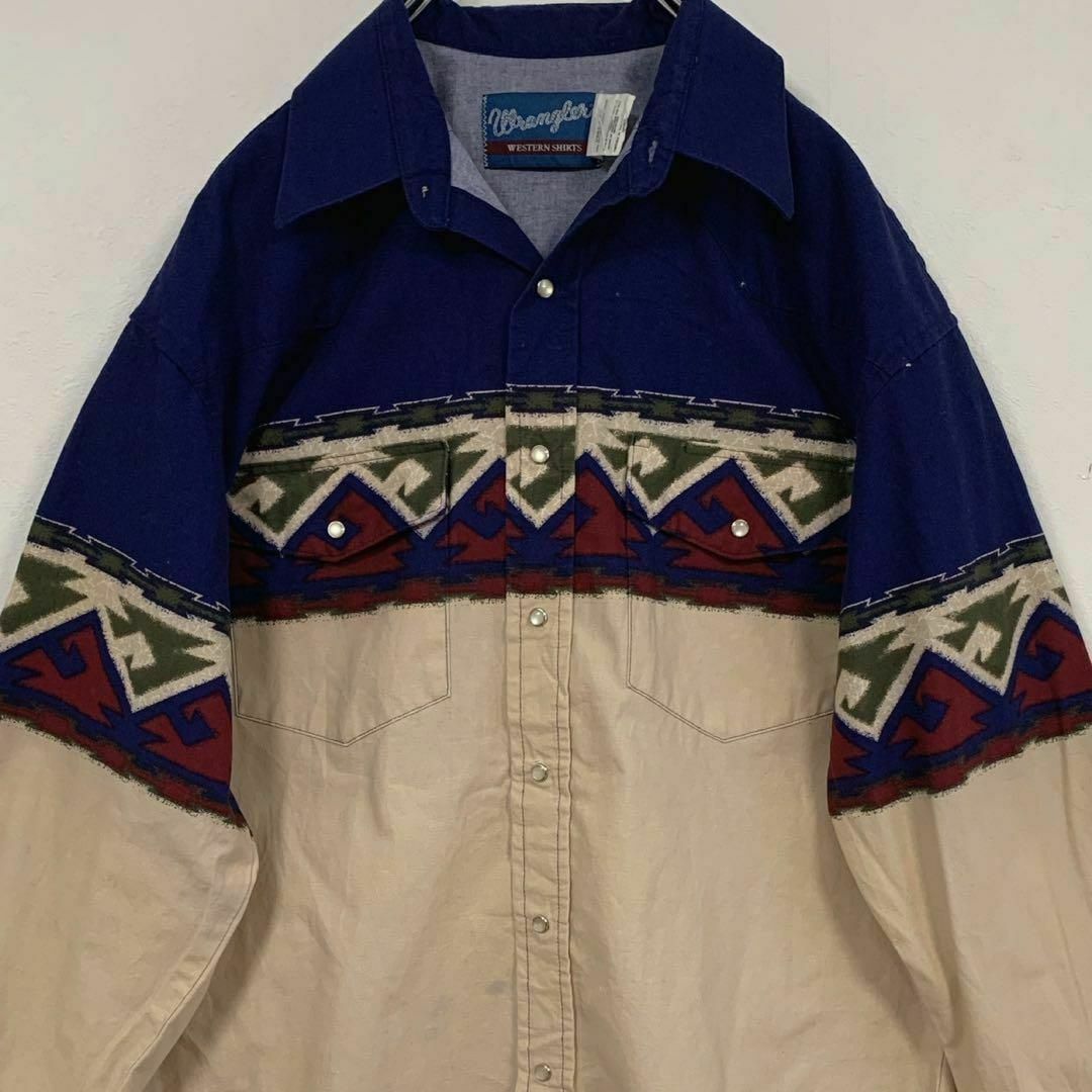 Wrangler(ラングラー)のWrangler ヴィンテージ ウエスタンシャツ 90's メンズのトップス(シャツ)の商品写真