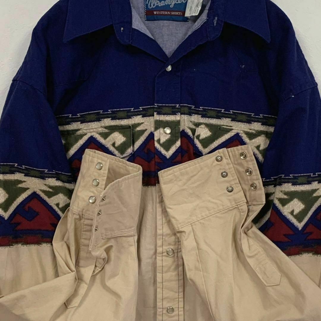 Wrangler(ラングラー)のWrangler ヴィンテージ ウエスタンシャツ 90's メンズのトップス(シャツ)の商品写真