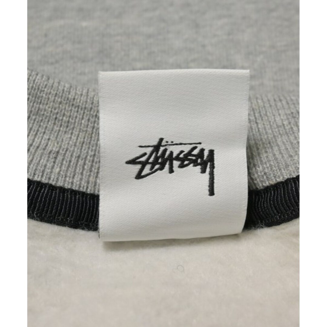 STUSSY(ステューシー)のSTUSSY ステューシー スウェット XS グレー 【古着】【中古】 メンズのトップス(スウェット)の商品写真