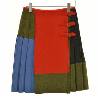 ポールスミス(Paul Smith)の【PSPAULSMITHWOMEN】ウールラップ 巻きスカート(ひざ丈スカート)