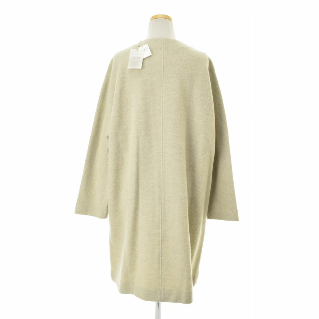 evam eva(エヴァムエヴァ)の【evameva】E183K062 press wool coat レディースのジャケット/アウター(ロングコート)の商品写真