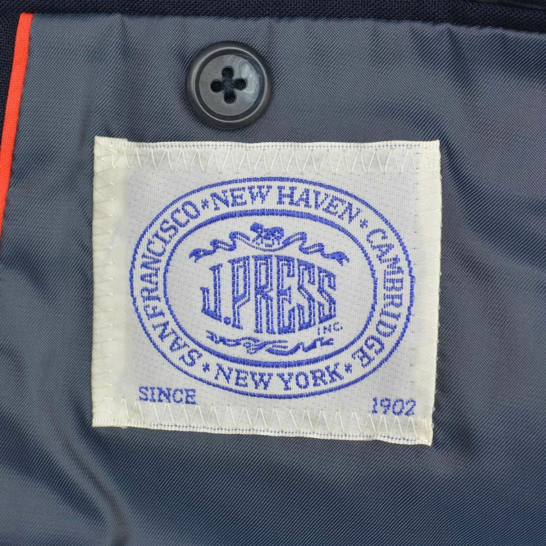 J.PRESS - 【J.PRESS】段返り3釦 シングルブレザージャケットの J.PRESS - 【J.PRESS】段返り3釦 シングルブレザージャケットの