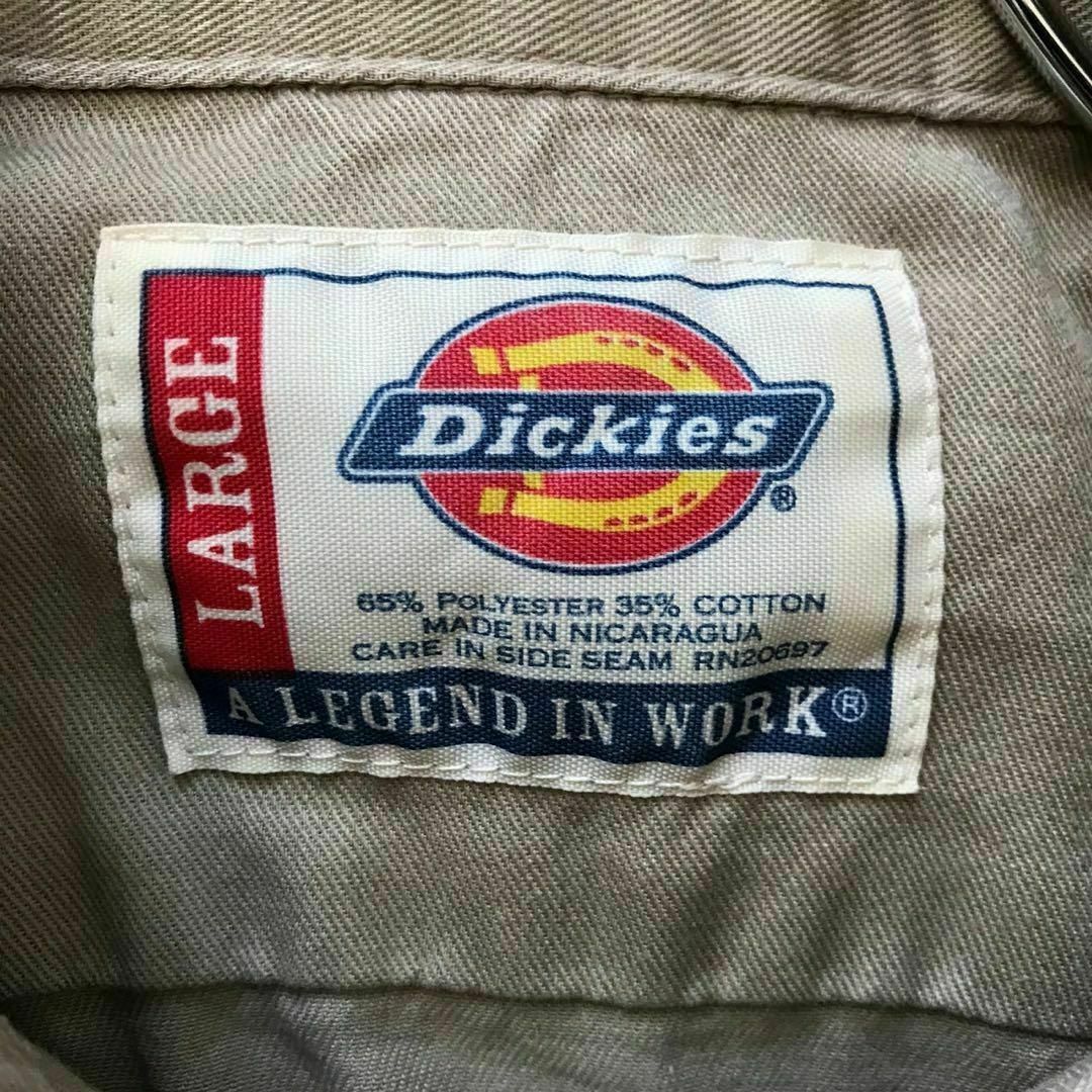 Dickies(ディッキーズ)のdickesのビンテージワークシャツ ベーシック Lサイズ メンズのトップス(シャツ)の商品写真