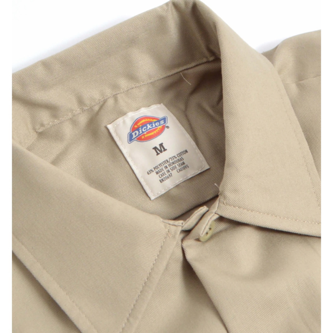 Dickies(ディッキーズ)の【新品】Dickies/ディッキーズ 574長袖ワークシャツ　ベージュ　カーキ メンズのトップス(シャツ)の商品写真