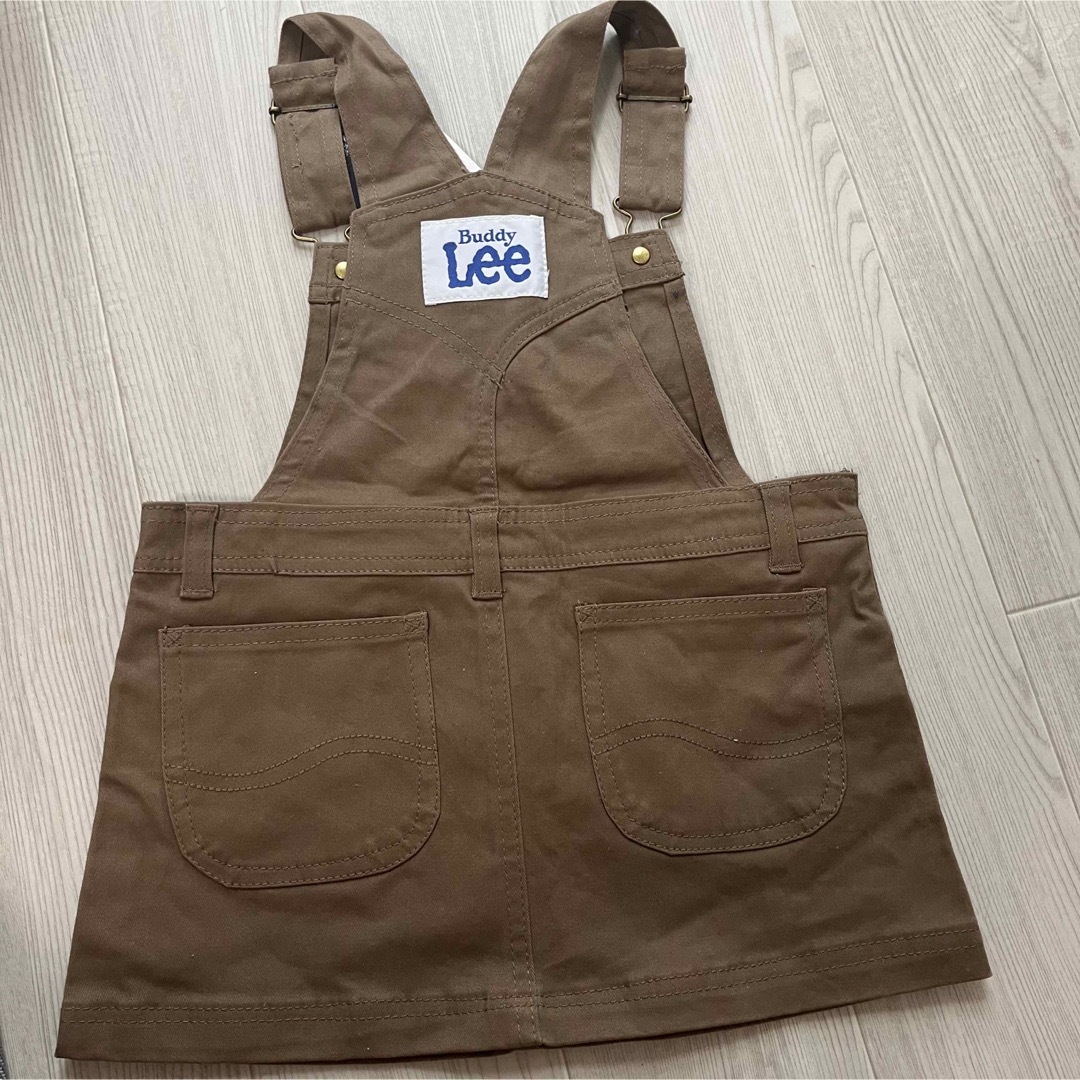 Lee(リー)の新品★Leeサロペットスカート100㎝ キッズ/ベビー/マタニティのキッズ服女の子用(90cm~)(スカート)の商品写真