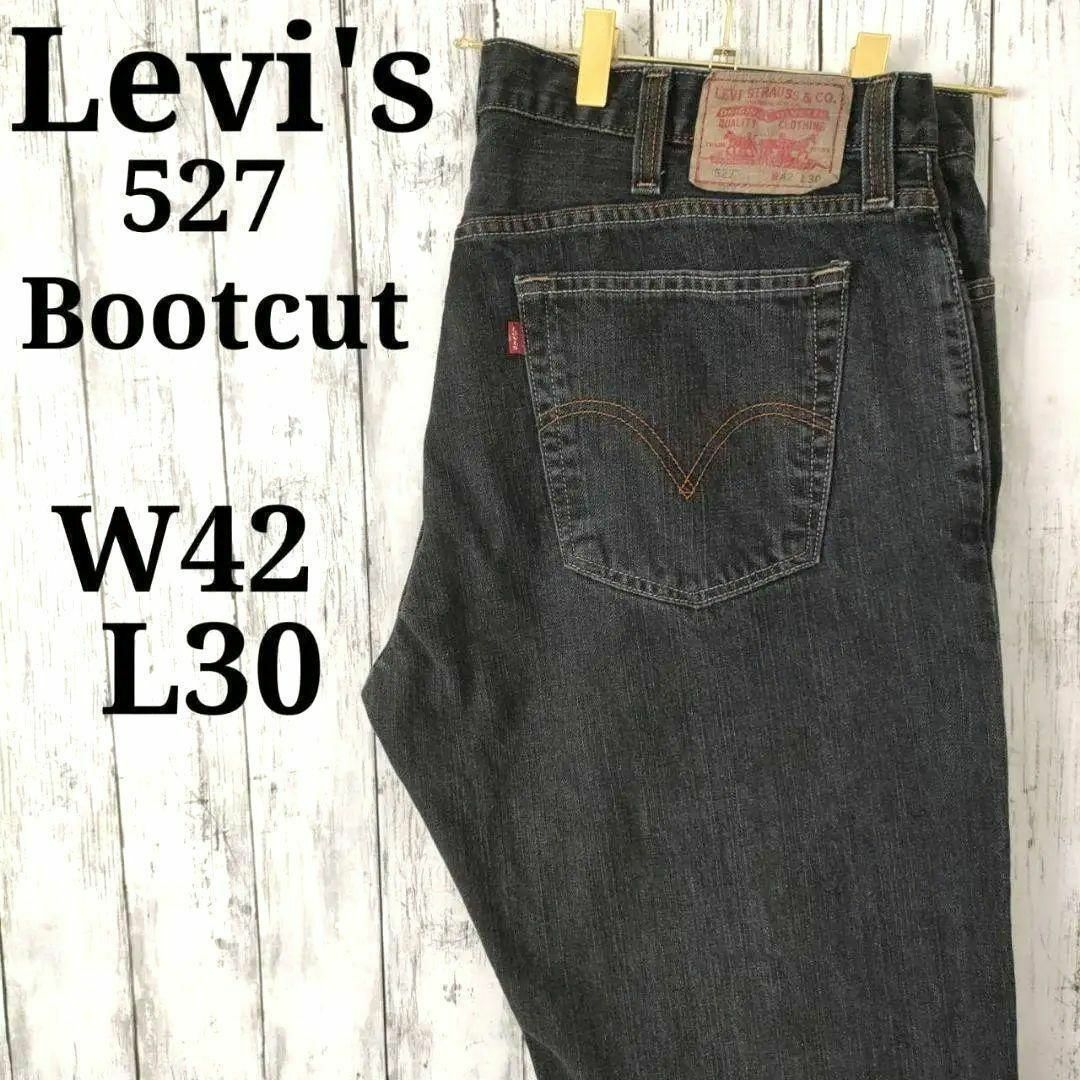 Levi's(リーバイス)の【希少】リーバイス527ブーツカットフレアデニムジーンズジーパンW42（702） メンズのパンツ(デニム/ジーンズ)の商品写真