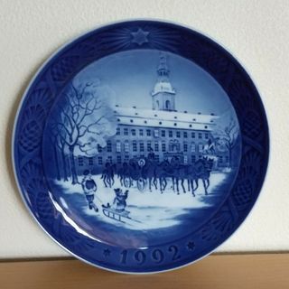 ロイヤルコペンハーゲン(ROYAL COPENHAGEN)のロイヤルコペンハーゲン イヤープレート1992(置物)