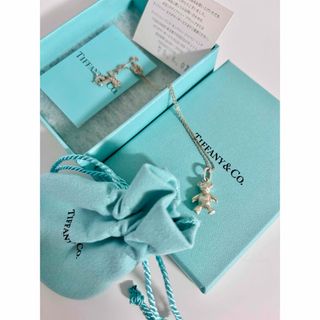 ティファニー(Tiffany & Co.)のティファニー ネックレス テディベア シルバー(ネックレス)