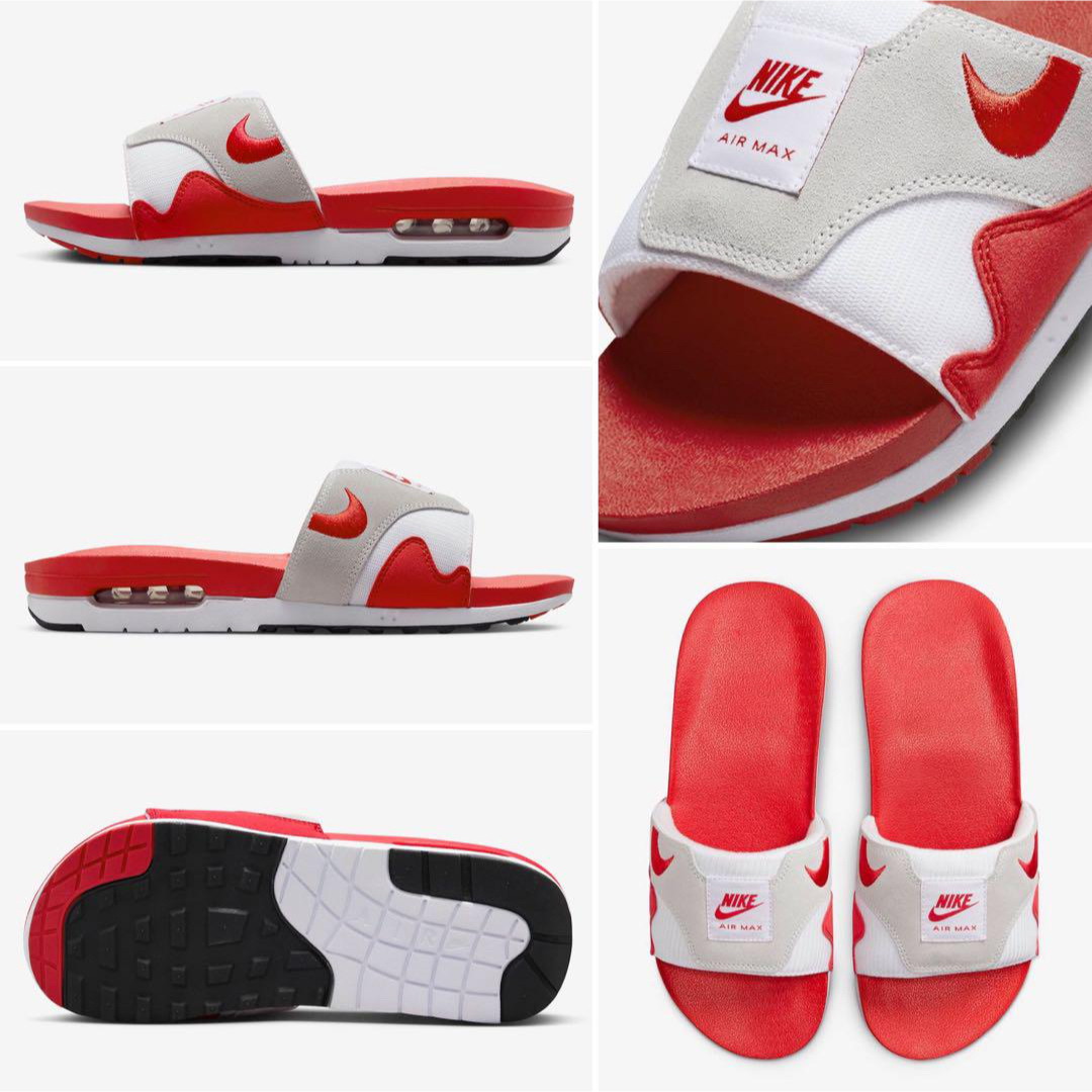 NIKE(ナイキ)のNIKE AIR MAX 1 SLIDE UNIVERSITY RED 27.0 メンズの靴/シューズ(サンダル)の商品写真