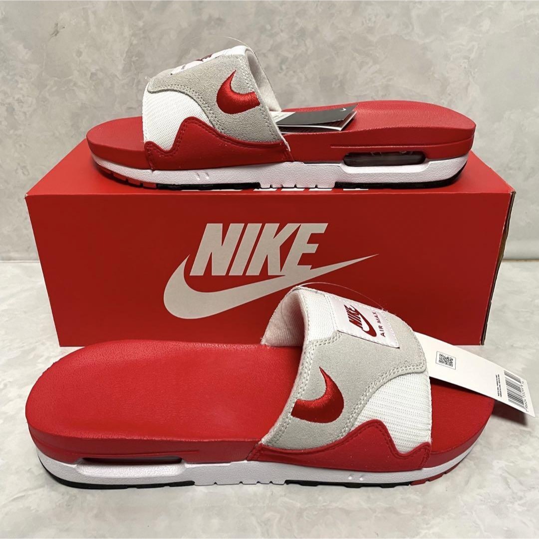 NIKE(ナイキ)のNIKE AIR MAX 1 SLIDE UNIVERSITY RED 27.0 メンズの靴/シューズ(サンダル)の商品写真