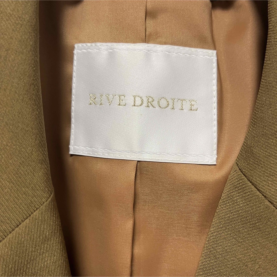 RIVE DROITE(リヴドロワ)のRIVE DROITE ストレッチツイルテーラードジャケット レディースのジャケット/アウター(テーラードジャケット)の商品写真