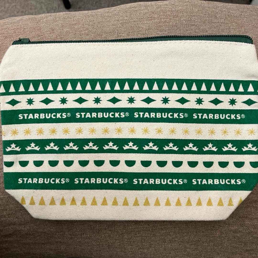 Starbucks Coffee(スターバックスコーヒー)の♡Starbucks Coffee♡ポーチ♡ レディースのファッション小物(ポーチ)の商品写真