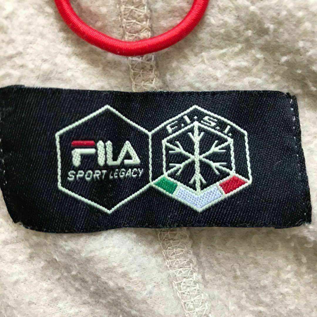 FILA(フィラ)のfila フリースジャケット FILA アイボリー色 FILA メンズのジャケット/アウター(ブルゾン)の商品写真