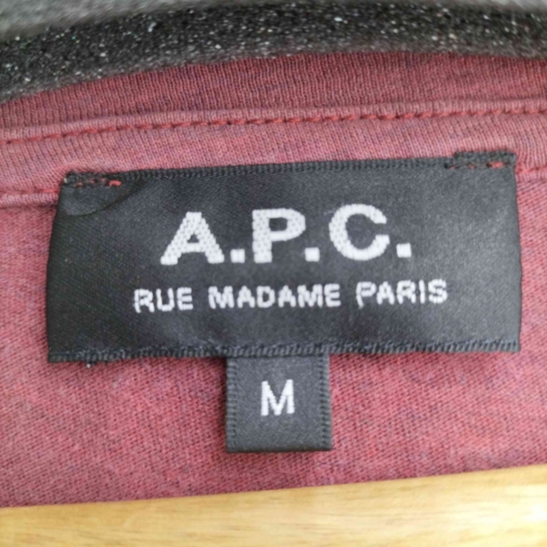 A.P.C(アーペーセー)のA.P.C.(アーペーセー) メンズ トップス Tシャツ・カットソー メンズのトップス(Tシャツ/カットソー(半袖/袖なし))の商品写真