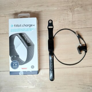 Fitbit CHARGE4 BLACK(腕時計(デジタル))