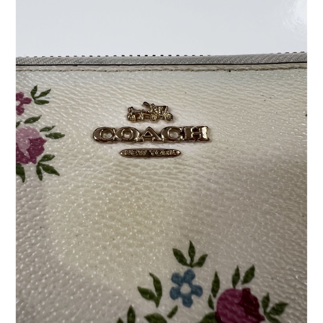 COACH(コーチ)のCOACH レディース 長財布 花柄 コインケース カードケース 小銭入れ レディースのファッション小物(財布)の商品写真