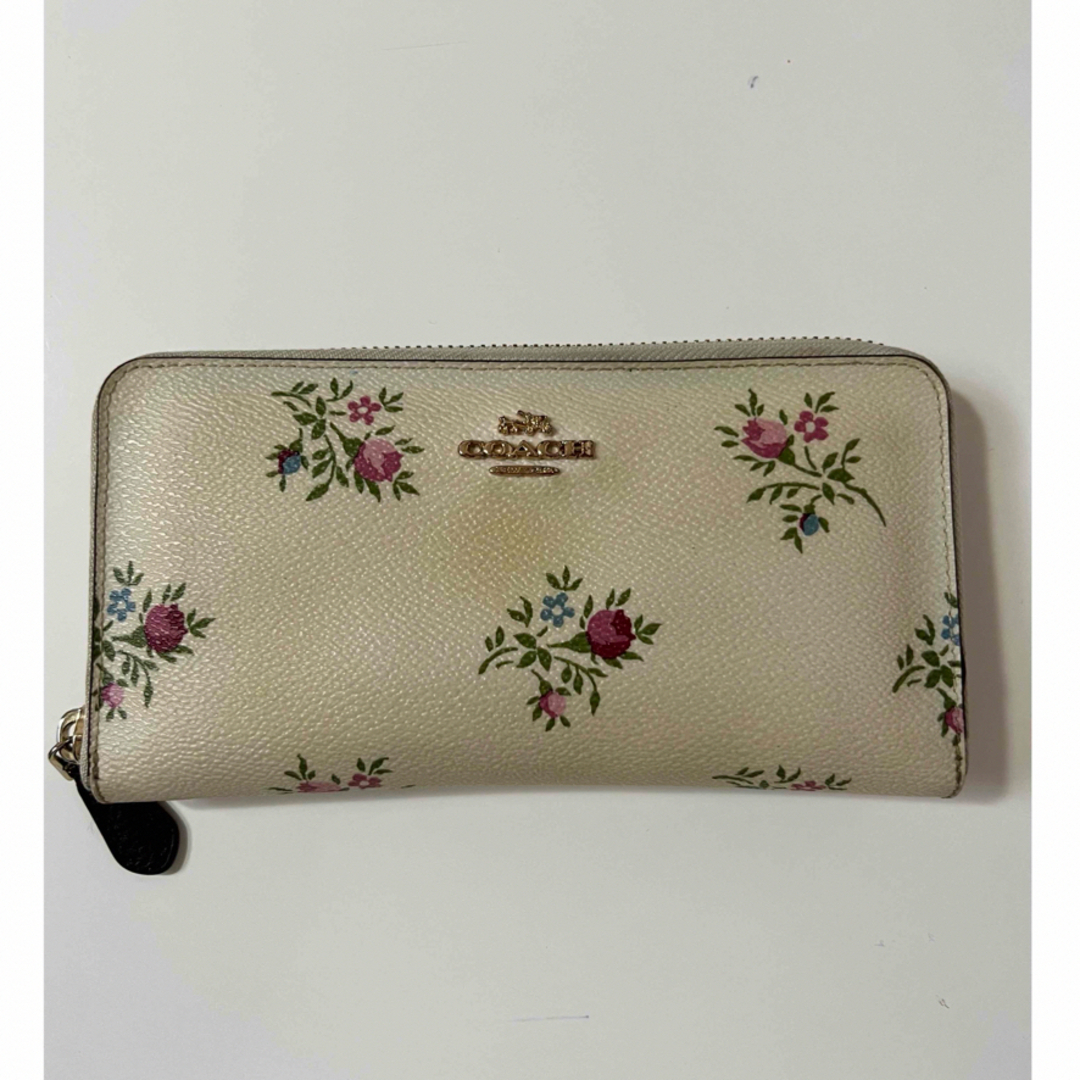 COACH(コーチ)のCOACH レディース 長財布 花柄 コインケース カードケース 小銭入れ レディースのファッション小物(財布)の商品写真