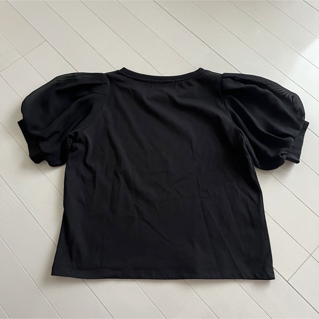パフスリーブ Tシャツ レディースのトップス(カットソー(半袖/袖なし))の商品写真