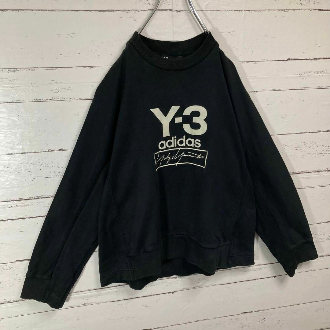 Y-3(ワイスリー)の【人気モデル】ワイスリー☆スウェット センター刺繍ロゴ ヨウジヤマモト メンズのトップス(スウェット)の商品写真