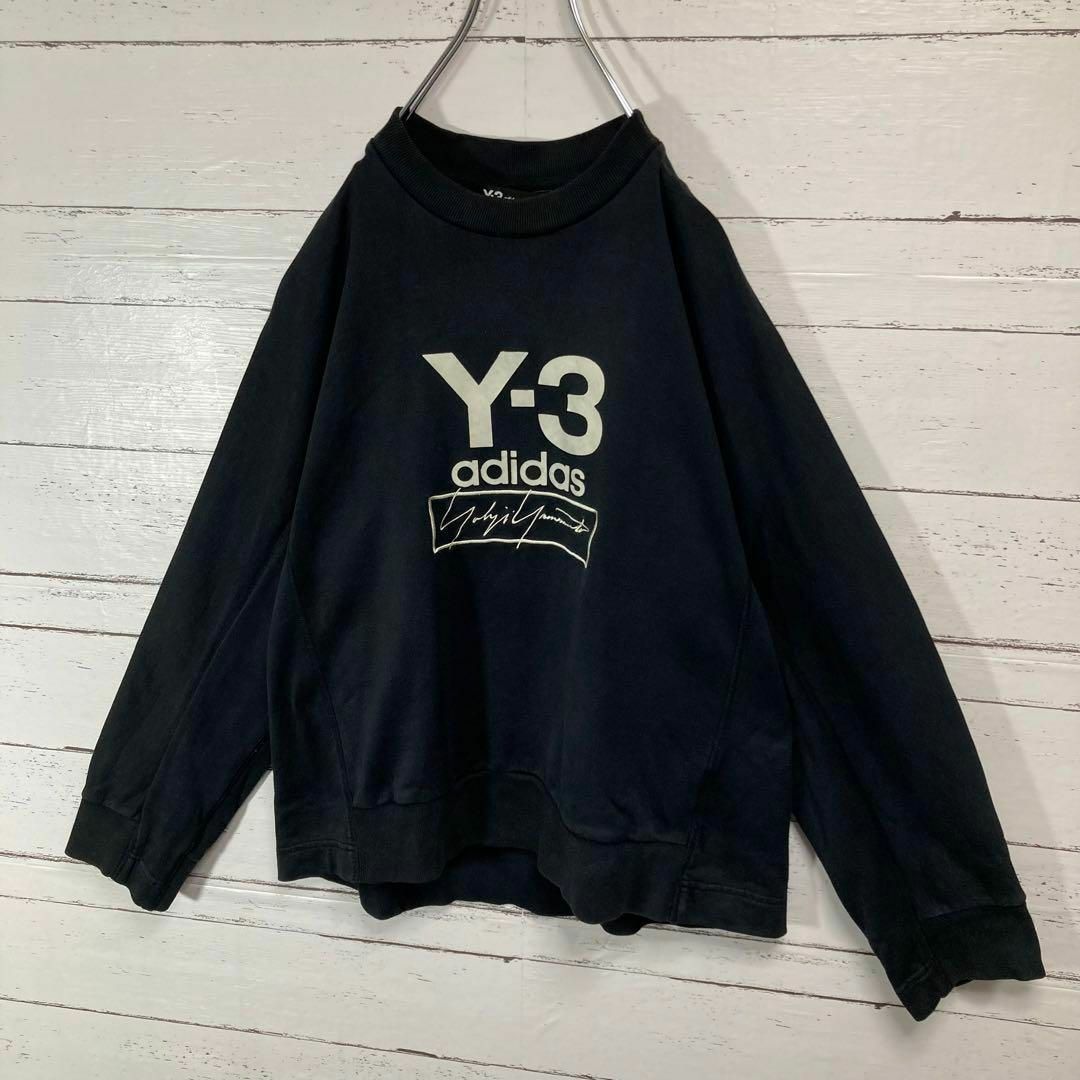 Y-3(ワイスリー)の【人気モデル】ワイスリー☆スウェット センター刺繍ロゴ ヨウジヤマモト メンズのトップス(スウェット)の商品写真