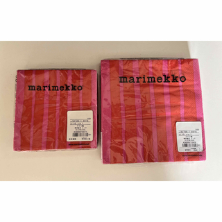 マリメッコ(marimekko)の【新品未使用】マリメッコ　marimekko ペーパーナプキン　2個セット(テーブル用品)