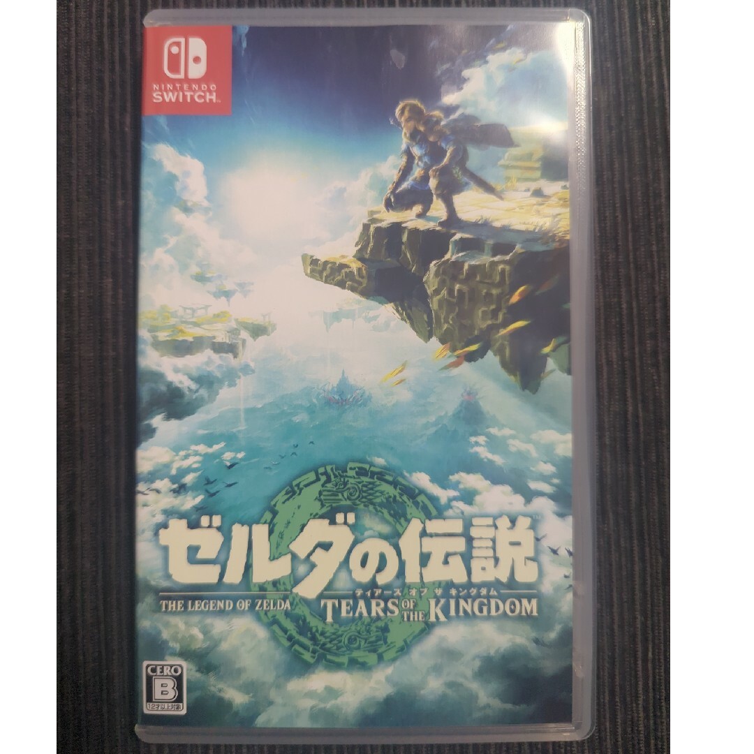 任天堂(ニンテンドウ)のゼルダの伝説　ティアーズ オブ ザ キングダム エンタメ/ホビーのゲームソフト/ゲーム機本体(家庭用ゲームソフト)の商品写真