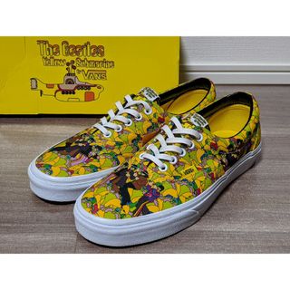 ヴァンズ(VANS)の新品・未使用 VANS✕ビートルズ コラボスニーカー キャンバス マルチカラー(スニーカー)