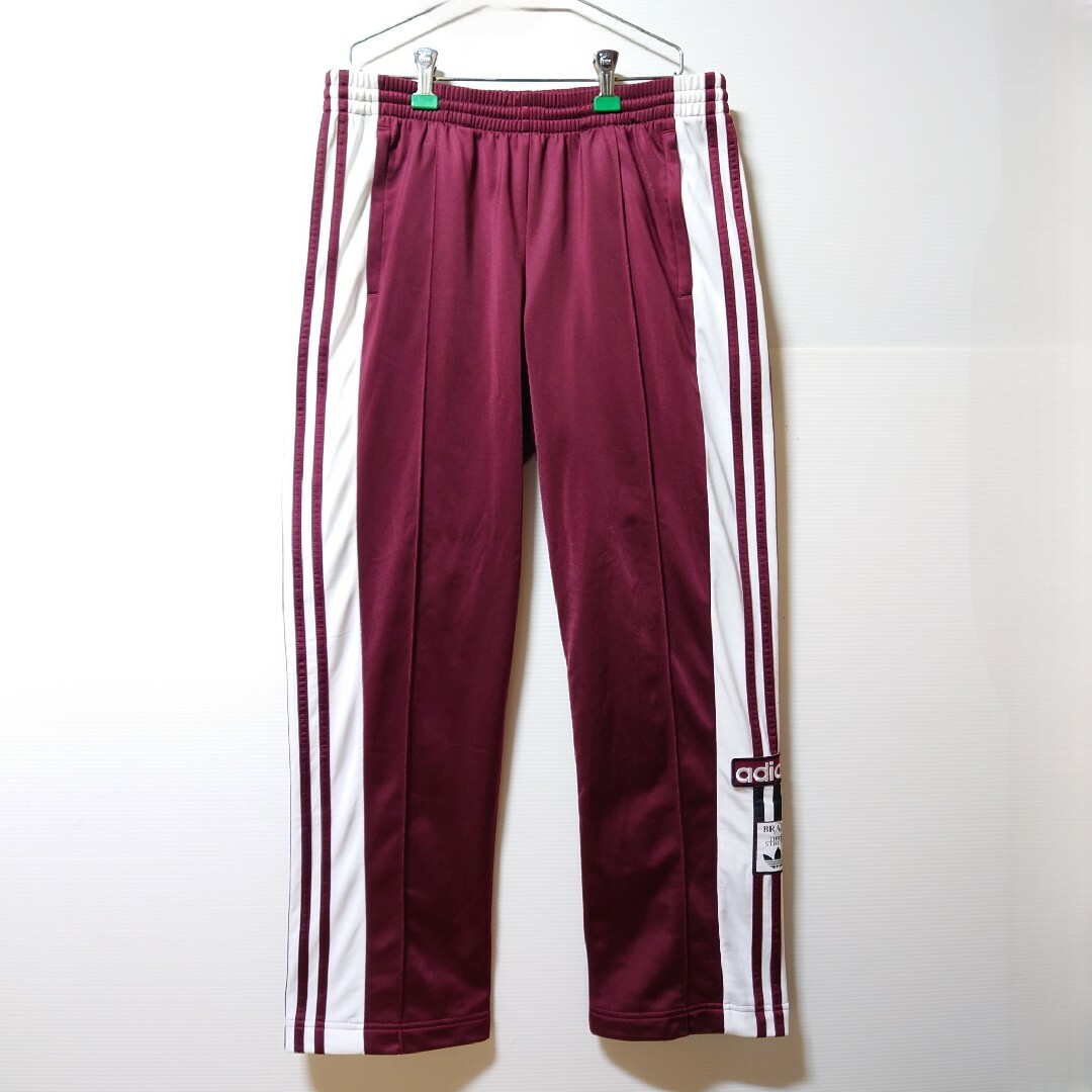 adidas(アディダス)のadidas★アディブレイク トラックパンツ★ジャージ★濃赤★2XL★レディース レディースのパンツ(カジュアルパンツ)の商品写真