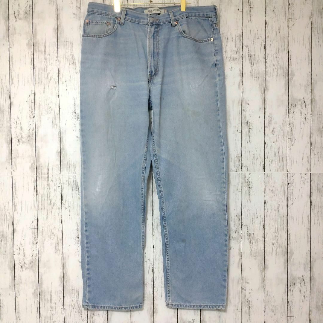 Levi's(リーバイス)のUS古着リーバイス550グランジバギーワイドデニムパンツW40L34（959） メンズのパンツ(デニム/ジーンズ)の商品写真