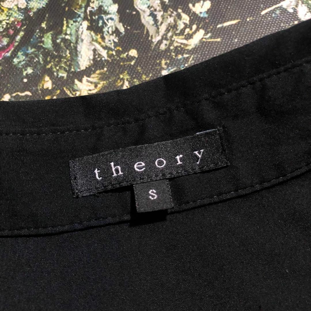 theory(セオリー)の【美品】セオリー-theory-ショートスリーブシャツ レディースのトップス(シャツ/ブラウス(半袖/袖なし))の商品写真