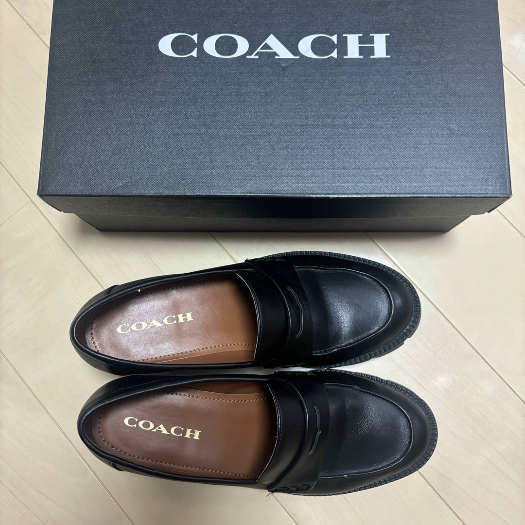 COACH - coach ローファーの通販 by にs shop｜コーチならラクマ