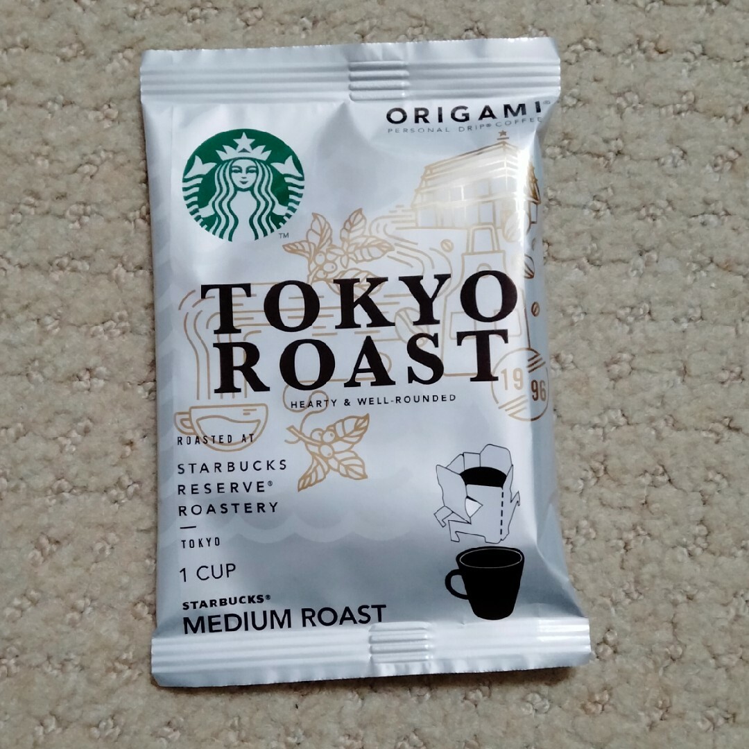 Starbucks Coffee(スターバックスコーヒー)のスタバ　オリガミ　東京ロースト　6袋 食品/飲料/酒の飲料(コーヒー)の商品写真